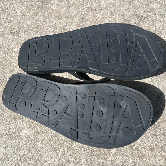 Prada Flip Flops Mens 12 - Picture 2 of 6